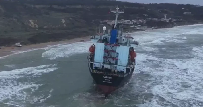 Karaya Oturan Geminin Kurtarılması