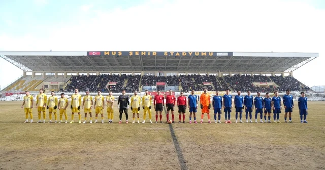 TFF 2. Lig: Muş Spor Kulübü: 4 Menemen FK: 1 Muş Haberleri