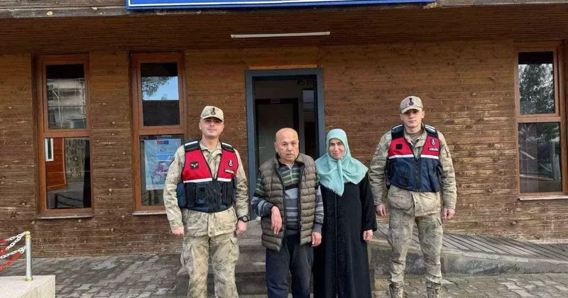 Alzheimer hastası yaşlı adam jandarma ekiplerince bulundu