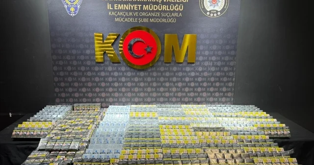 Kahramanmaraş ta narkotik ve kaçakçılık operasyonu: 1 tutuklama Kahramanmaraş Haberleri