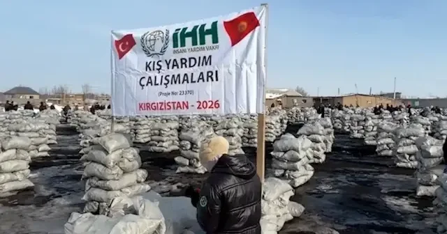 İHH dondurucu soğukların hüküm sürdüğü Orta Asya’da binlerce aileye umut oldu VİDEO İZLE