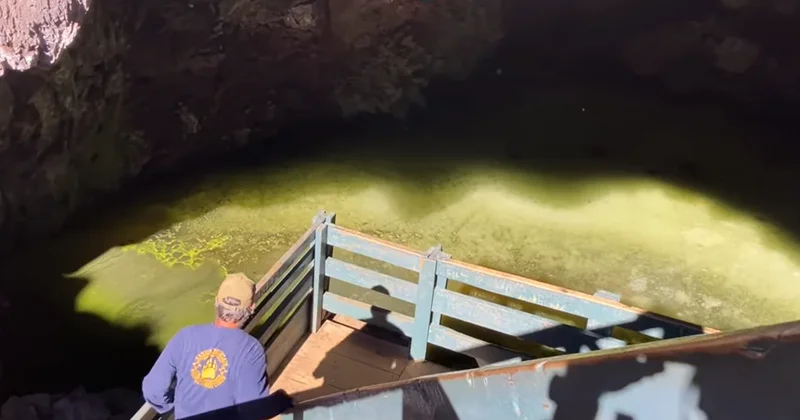 Çölde donan mağara: 0 derecenin üzerine hiç çıkmıyor Sözcü Gazetesi