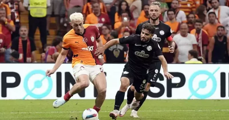 Leroy Sane oynayacak mı? Çaykur Rizespor Galatasaray: Muhtemel 11 ler