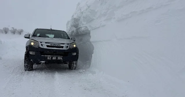 Tunceli de karla mücadele çalışmaları gece gündüz sürüyor Tunceli Haberleri
