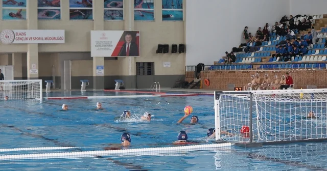 Türkiye su topu şampiyonası heyecanı elazığ da başladı Elazığ Haberleri