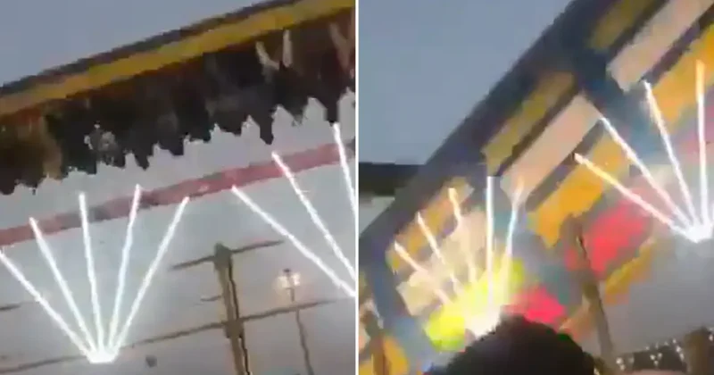 Eğlence aracı değil ölüm tuzağı! Dev salıncak kırıldı, ölü ve yaralılar var