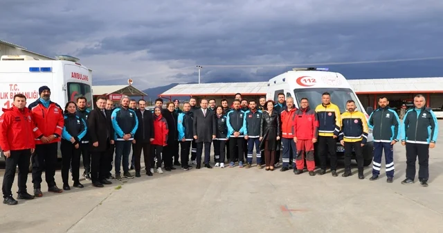 Aydın da UMKE personeline ambulans sürüş güvenliği eğitimi Aydın Haberleri