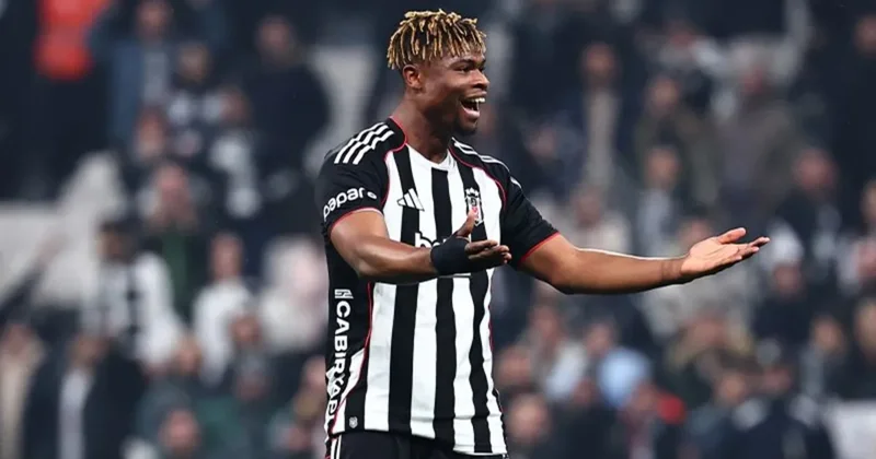 Beşiktaş ta yeni transfer Emmanuel Agbadou dan ilk maçında asist sevinci!