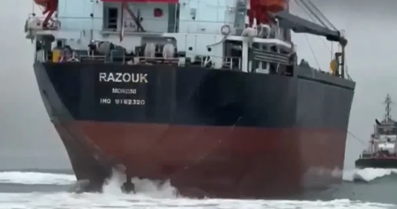 İstanbul un kıyısında bir haftalık tehlike sona erdi: 100 metrelik gemi 7 gün sonra kurtarılabildi