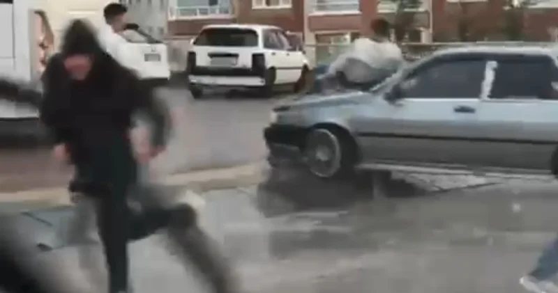 Başkentte pompalı tüfekli kavga! Otomobille çarpıp kaçtı! Son dakika haberleri