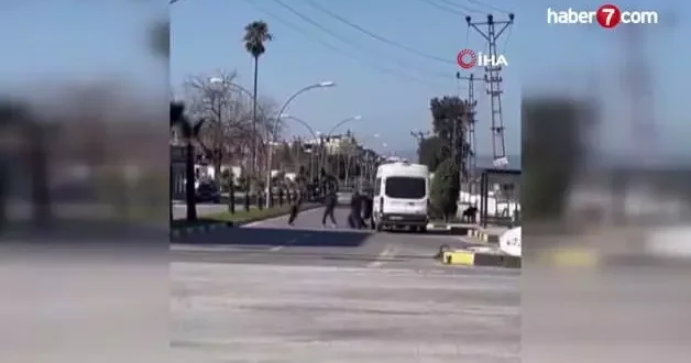 Yere yatırıp yumrukladı: Tartıştığı sürücüyü acımasızca dövdü