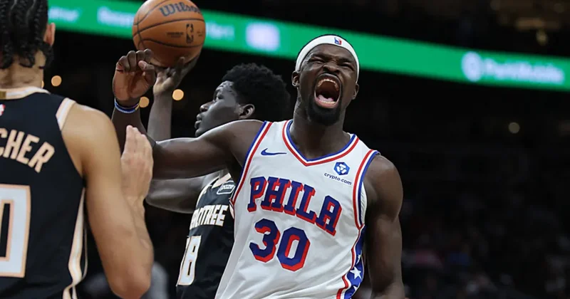 NBA de Adem Bona lı Philadelphia 76ers, Atlanta Hawks a yenildi