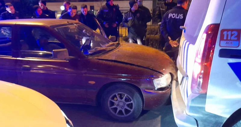 Gasbettiği araçla polis aracına çarptı: 9 ihlalden yüz binlerce lira ceza!