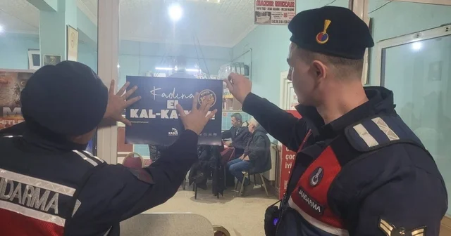 Bilecik te Kadına El Kal Ka Maz ve 18 Mart Şehitler Günü bilgilendirme faaliyeti Bilecik Haberleri