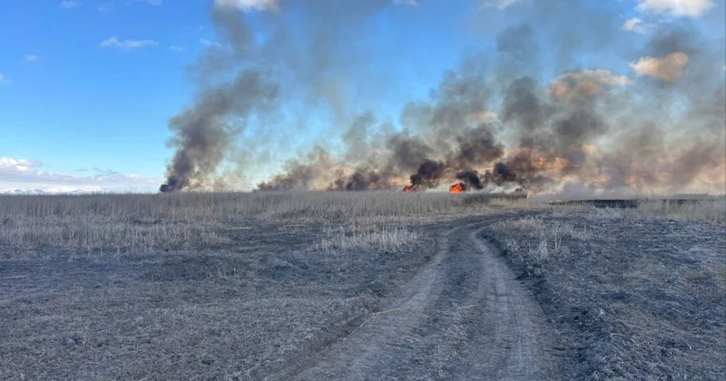 Kayseri deki Sultan Sazlığı nda yangın Sözcü Gazetesi