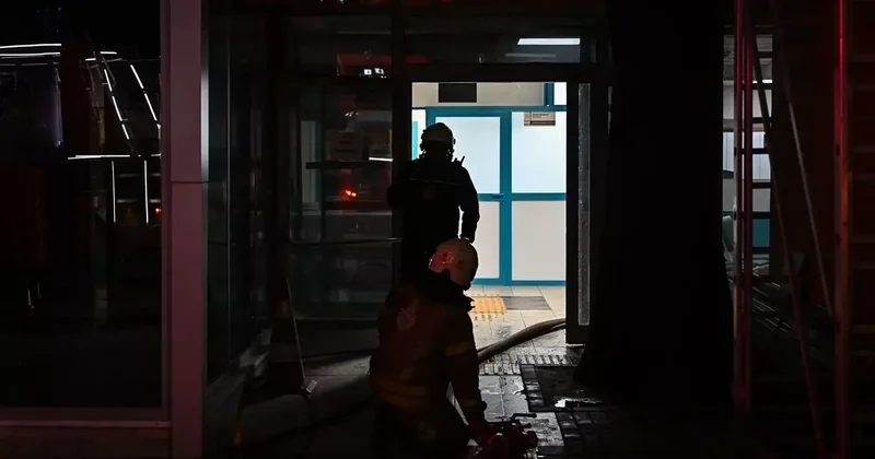 Sarıyer Hastanesinde Yangın