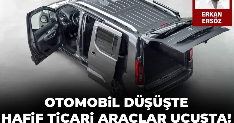 Otomobil düşüşte hafif ticari araçlar uçuşta: En ucuz 10 model