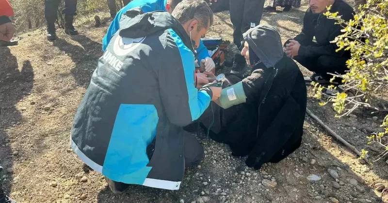 Karaman’da kaybolan yaşlı kadın 12 saat sonra sağ salim bulundu