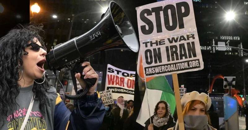 ABD’nin dev kentlerinde savaş karşıtı yürüyüş