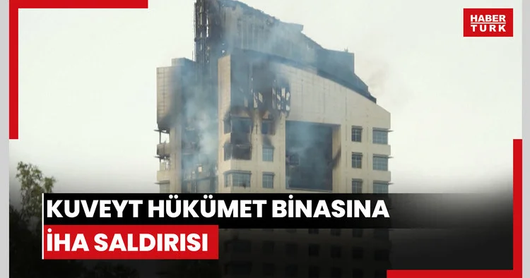 Kuveyt ordusu, Kuveyt te hükümet binasının insansız hava aracı saldırısı sonucu hasar gördüğünü bildirdi