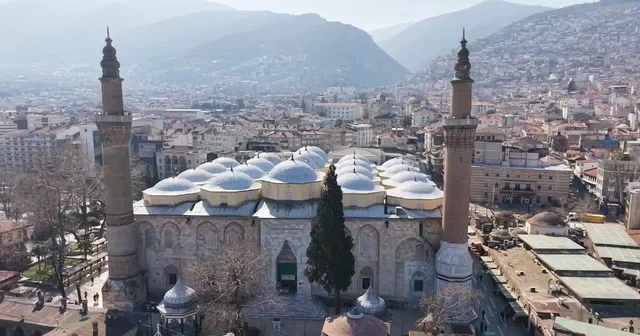 627 yıllık Ulu Cami ye 2 nci mahya: Zekat berekettir Bursa Haberleri