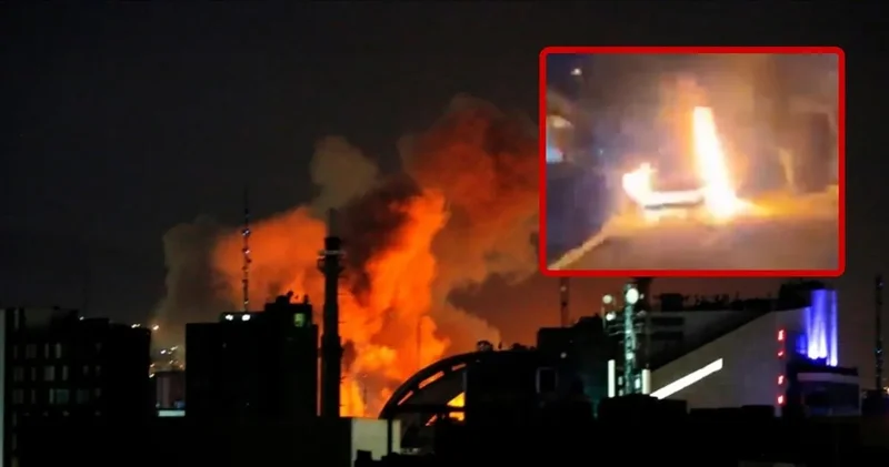 İran medyası: Tahran’da ambulans, Kum’da konutlar vuruldu