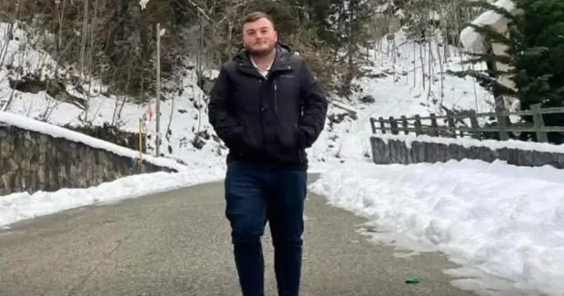 Trabzon da acı olay: Buzlu yol can aldı