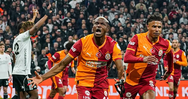 SON DAKİKA Dolmabahçe de 3 puan Cimbom un! Galatasaray derbide Beşiktaş ı mağlup etti