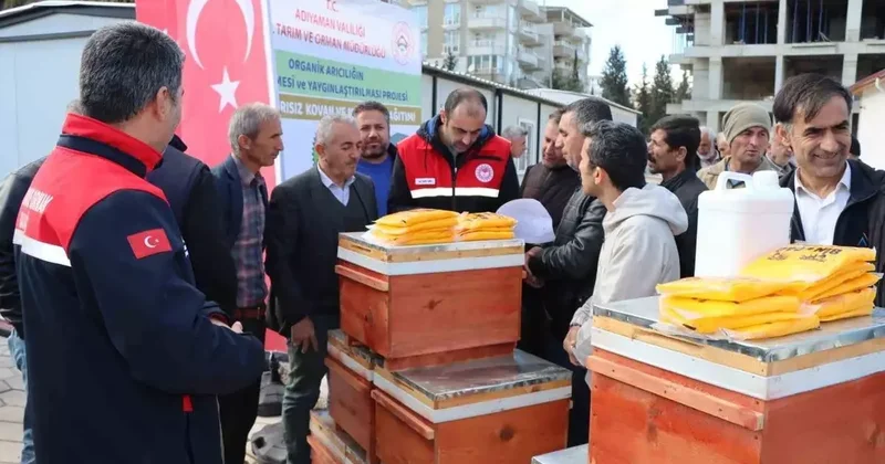 Arıcılara organik arısız 494 kovan dağıtıldı