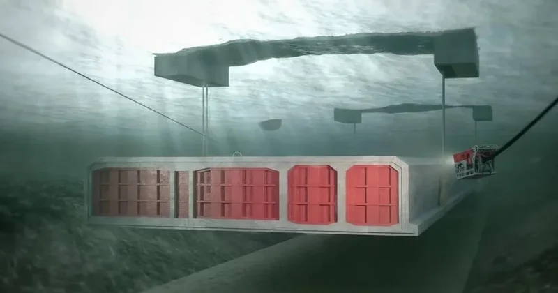 Deniz altında eşi benzeri olmayan tünel: Lego parçaları gibi birleştiriliyor Sözcü Gazetesi