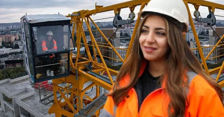 Annesi tavsiye etti: Mera ekmeğini vinçten kazanıyor