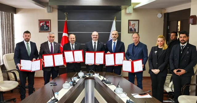 2028 Avrupa Üniversiteler Kış Oyunları için iyi niyet protokolü imzalandı Erzurum Haberleri