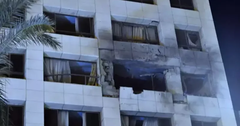 İsrail Beyrut ta otel bombaladı! Ölüler var