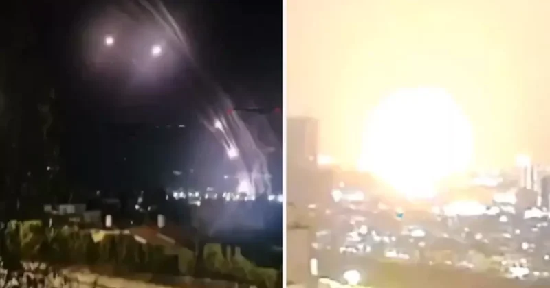 Erbil de peş peşe patlamalar! Havalimanı vuruldu