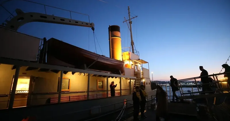 Nusret Mayın Gemisi 111 Yıl Sonra Seyir Yaptı