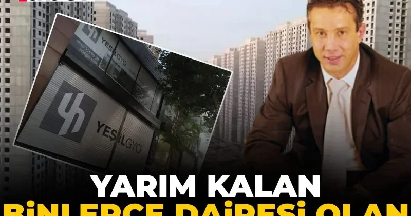 Yarım kalan binlerce dairesi olan Yeşil GYO için iflas kararı verildi