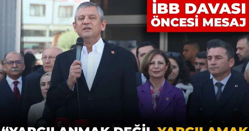 Özgür Özel’den yarın görülecek İBB davası öncesi mesaj: Yargılanmak değil yargılamak üzere Silivri’ye gidiyoruz