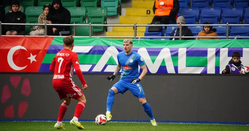 Rizespor Antalyaspor karşısında tek golle kazandı Sözcü Gazetesi