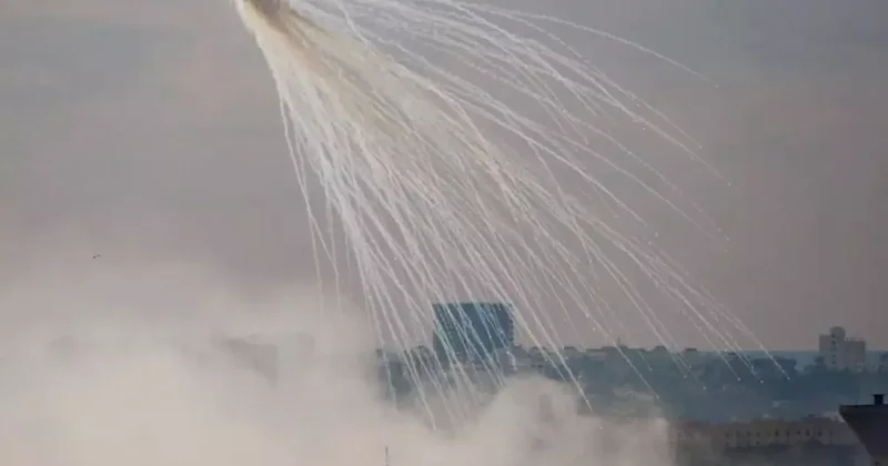 İsrail den Lübnan ın güneyine beyaz fosforlu saldırı