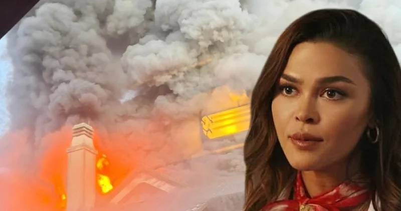 Aslıhan Karalar ölümden döndü! Ünlü oyuncunun Riva daki evi yandı Magazin haberleri