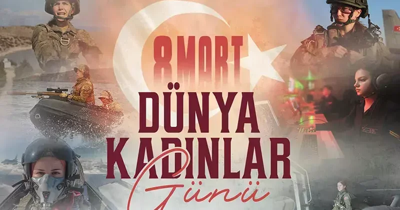 MSB den Kadınlar Günü paylaşımı