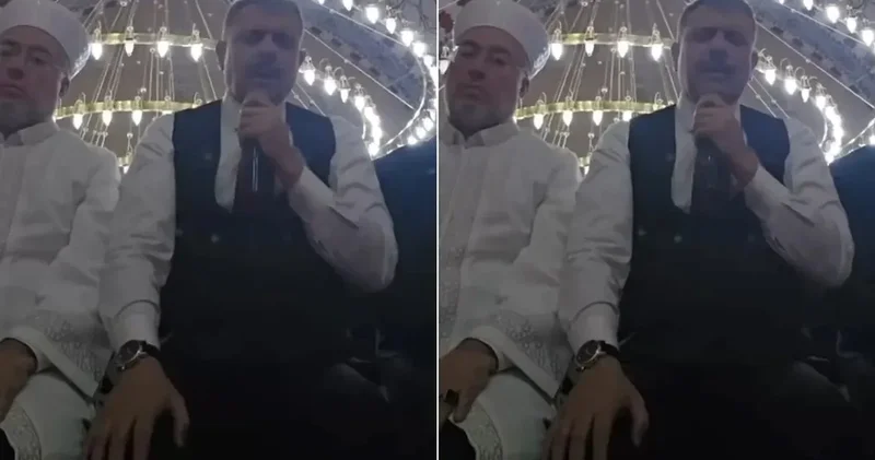 Bakan okudu imam kayda aldı