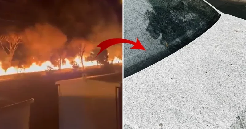 Ateş nehirlerinden sonra petrol yağmuru! İran Kızılayı ndan zehir uyarısı geldi