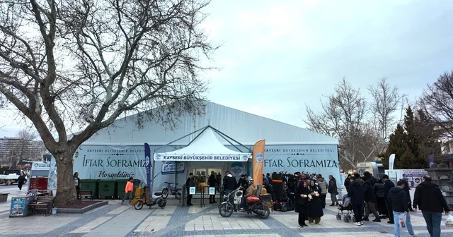 Kayseri Büyükşehir Belediyesi 30 bini aşkın kişiye iftar verdi Kayseri Haberleri