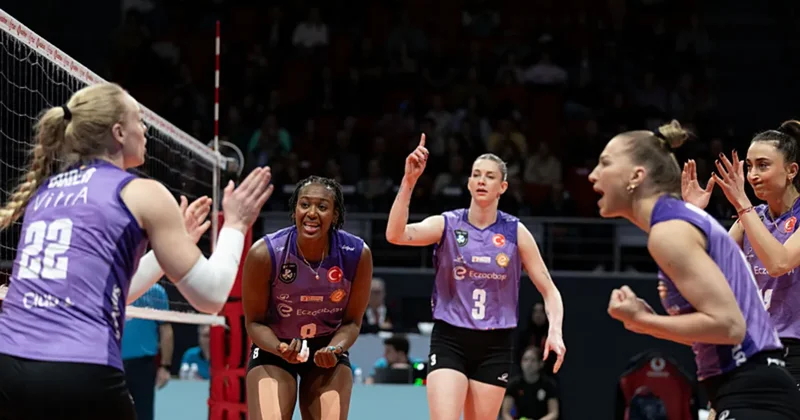 5 setlik derbinin galibi Eczacıbaşı