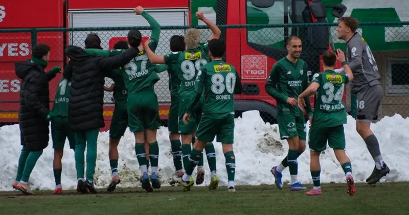 Bursaspor donup kaldığı maçta 1 attı 3 aldı