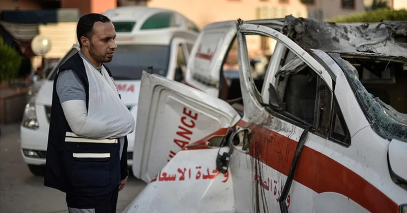 Gazze de yakıt ve yedek parça sıkıntısı nedeniyle ambulanslar da çalışamıyor