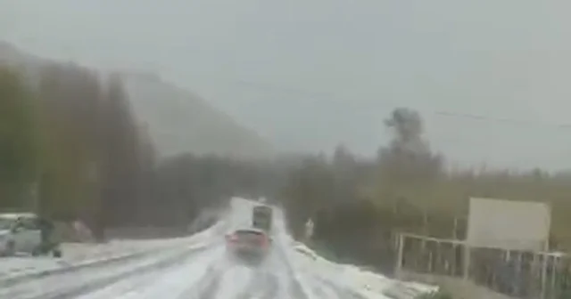 Mardin de 1 günde 4 mevsim yaşandı Mardin Haberleri