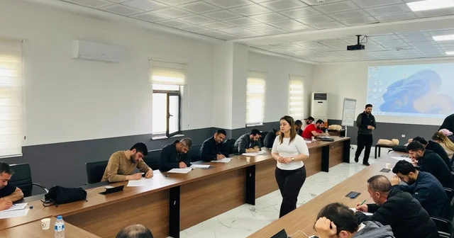 Adıyaman Havalimanı personeline ilk yardım eğitimi verildi Adıyaman Haberleri