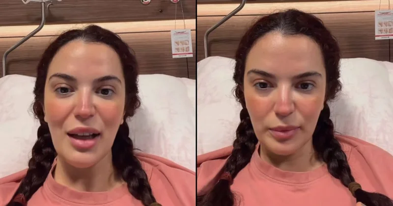 Aslı Bekiroğlu 7. ameliyattan çıktı! Hastane odasından ilk kare geldi